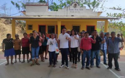 Respalda Santo Domingo de Morelos a Gustavo Herrera en ruta a la diputación local