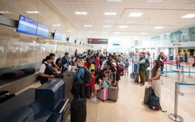 Crece 11.83% tráfico aéreo en Aeropuerto Internacional de Oaxaca en el primer semestre del año