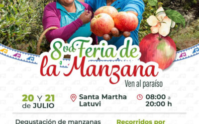 Realizará Santa Martha Latuvi octava Feria de la Manzana