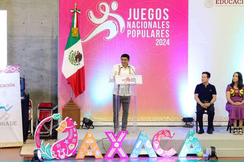 Arrancan Juegos Populares Nacionales 2024 en Oaxaca