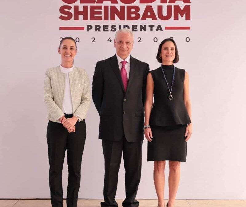 Claudia Sheinbaum presenta a Víctor Padilla Rodríguez como el próximo director de PEMEX