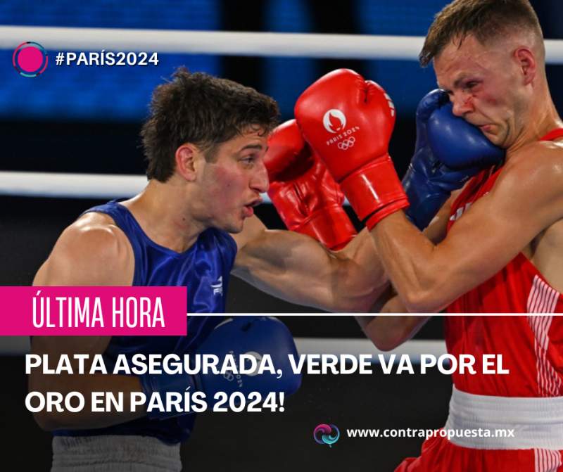 ¡Plata asegurada, Verde va por el Oro en París 2024!