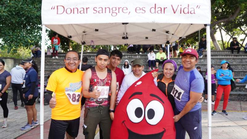 Todo listo para la carrera atlética por la donación de sangre