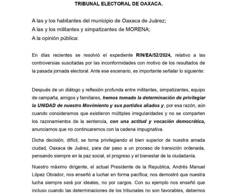 Acepta Neri su derrota electoral y reconoce triunfo de Ray Chagoya