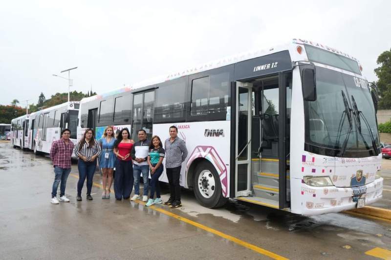 Citybus Oaxaca brinda transporte a deportistas de Paranacionales Conade 2024