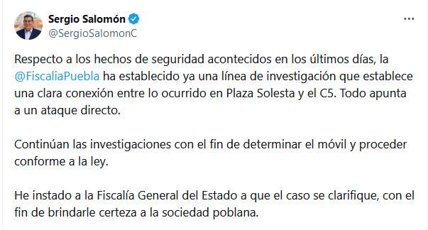 Delincuencia organizada deja hielera con restos humanos y quema auto frente al C5 de Puebla