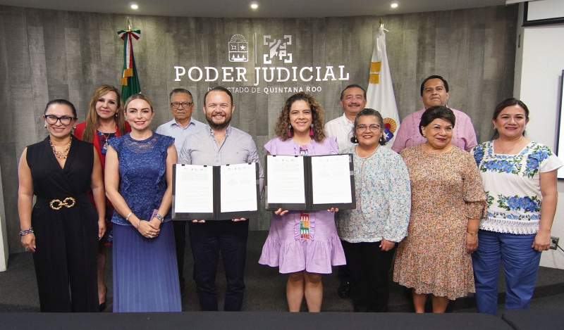 En Quintana Roo, presenta con éxito magistrada Berenice Ramírez, modelo Oaxaca en materia de Órdenes de Protección