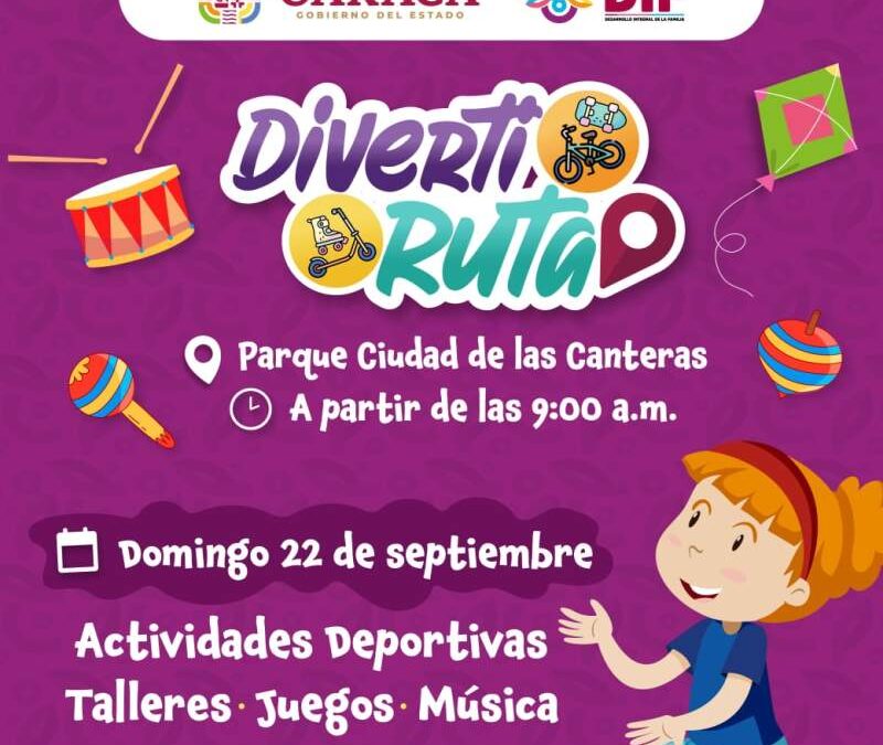 La edición 21 de la Diverti Ruta será en el Parque Ciudad de Las Canteras