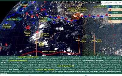 Lluvias puntuales muy fuertes en Oaxaca y Guerrero, pronostica CONAGUA