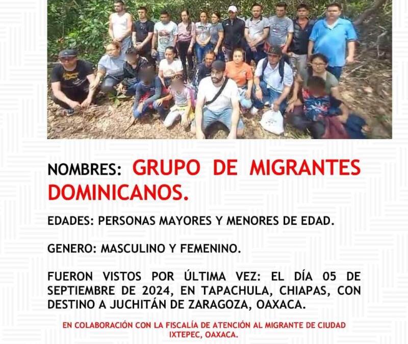 Siguen sin localizar a migrantes de origen dominicano