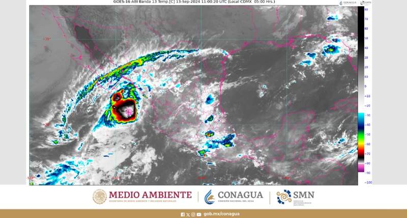 Tormenta tropical Ileana amenaza a gran parte de México