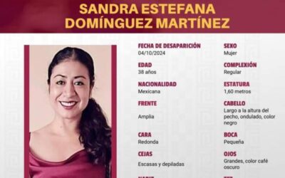 Activan Protocolo de Búsqueda con enfoque de género por desaparición de Sandra Estefana Domínguez Martínez y Alexander Hernández Hernández