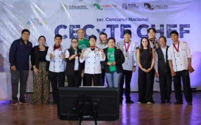 Brillante participación de Oaxaca en el Primer Concurso Nacional CECyTE Chef en Baja California