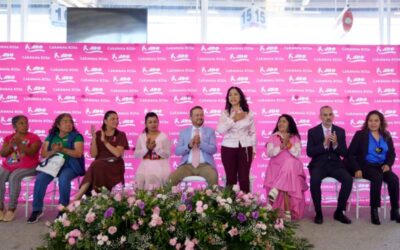 Celebra DIF Oaxaca la Caravana Rosa ADO para la prevención del cáncer de mama