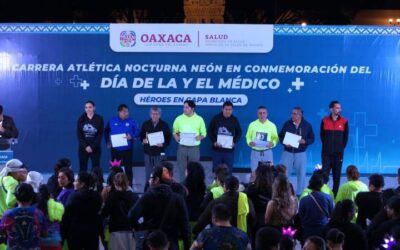 Celebra SSO con gran éxito Carrera Nocturna Neón