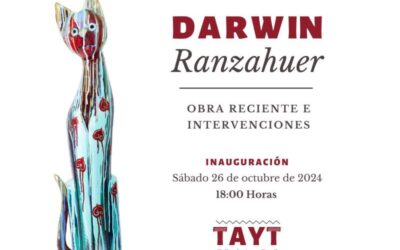 Conoce la obra de Darwin Ranzahuer, este sábado en TAYT