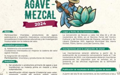 Convención Agave Mezcal 2024, hacia la sustentabilidad y sostenibilidad