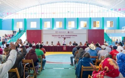 Desde territorio, atiende Gobierno de Oaxaca necesidades de Santa María Lachixío