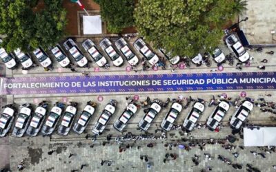 Dignifica Gobierno de Oaxaca labor policial en municipios con vehículos equipados