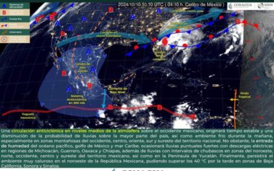 Disminuye probabilidad de lluvias para este jueves en Oaxaca