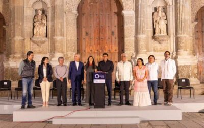 Gobierno de Oaxaca e Iberdrola México iluminan la Catedral Metropolitana con tecnología de vanguardia