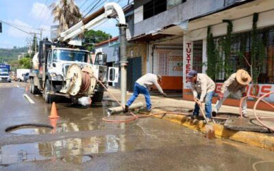 Mantiene Soapa brigada de atención inmediata ante lluvias constantes