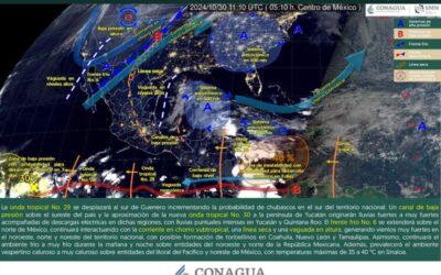 Se esperan lluvias dispersas en zonas montañosas de Oaxaca