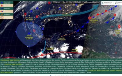 Se prevé cielo despejado y aumento en las temperaturas para este viernes en Oaxaca