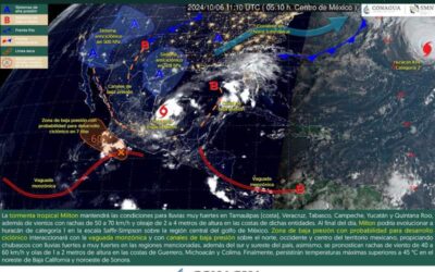 Se prevén lluvias con tormentas eléctricas para este domingo en Oaxaca