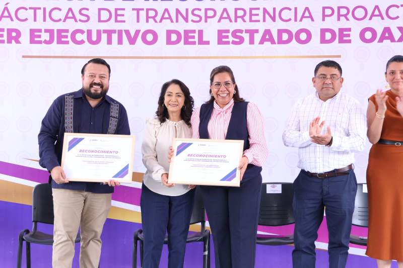 Secretaría de Honestidad obtiene reconocimientos por prácticas de transparencia proactiva