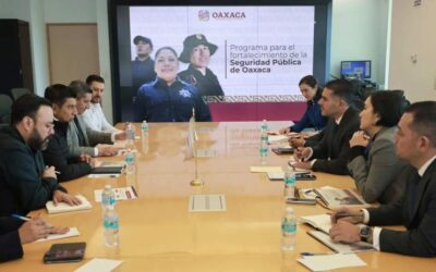 Suman esfuerzos gobiernos de México y Oaxaca para garantizar la paz y tranquilidad de la población