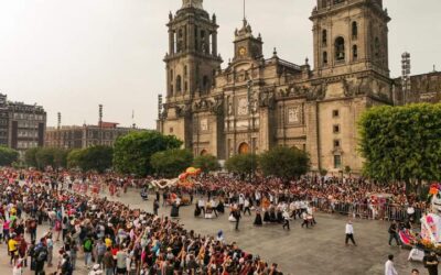 Deslumbra Oaxaca en Desfile del Día de Muertos en la CDMX