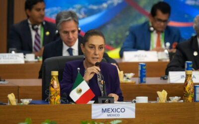 En G20, Presidenta Claudia Sheinbaum propone destinar 1% del gasto militar a programa de reforestación más grande de la historia