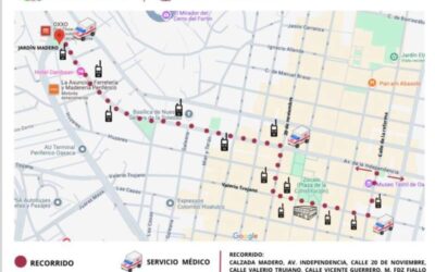 Informan ruta del Desfile cívico-deportivo 114 Aniversario de la Revolución Mexicana