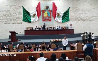 Se instala la LXVI Legislatura local en el Congreso de Oaxaca; Benjamín Viveros ocupa la JUCOPO