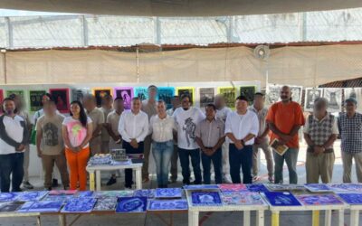 Celebran séptimo aniversario del taller “Gráfica Siqueiros” en el Centro Penitenciario de Etla