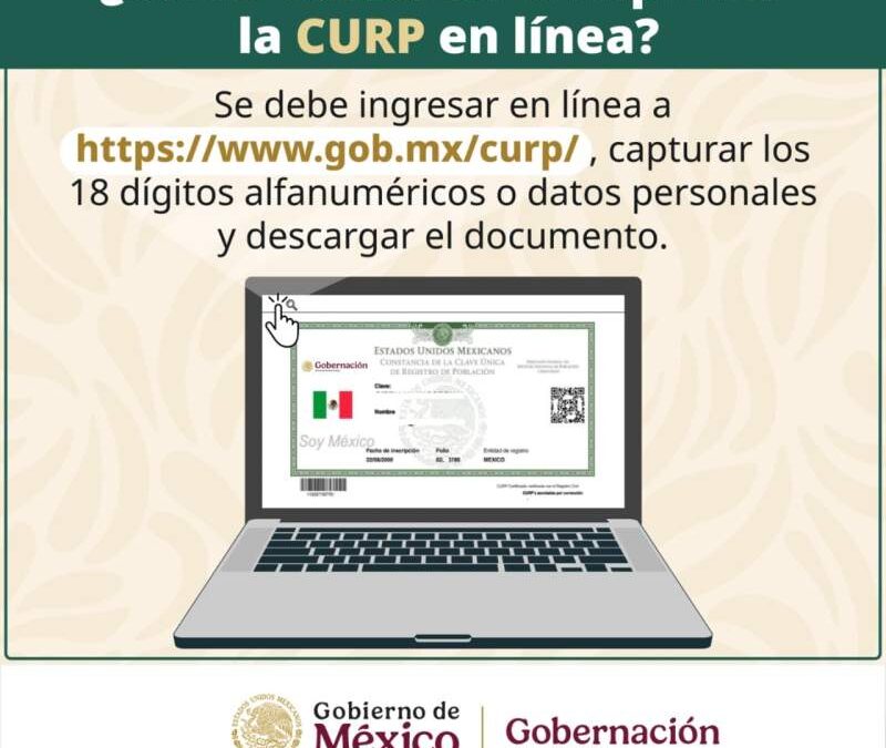 CURP: Derecho para acceder a otros derechos