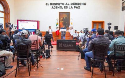 Anuncia Gobierno de Oaxaca plan de acción para ampliar liderazgo nacional en crecimiento económico