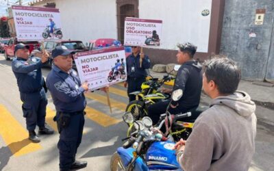 Concientiza Policía Vial Estatal a conducir con precaución