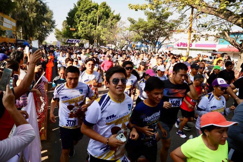 Éxito total de la carrera «Inmensamente UABJO»