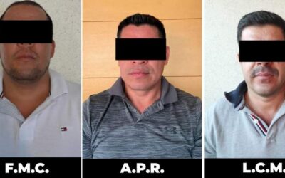 Fiscalía de Oaxaca, MARINA, DEFENSA, GN y SSPC detienen a tres personas en hotel del Istmo de Tehuantepec; uno de ellos estaría vinculado con células delictivas que operan en Sinaloa