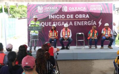 Arranca Gobernador de Oaxaca construcción de vialidad en Pueblo Nuevo