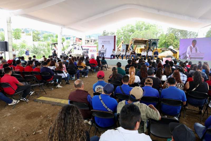 Arrancan Gobierno de Oaxaca y Sedatu Programa Vivienda para el Bienestar, construirán más de 71 mil casas