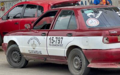 Atacan a balazos a taxi de Confederación Joven sobre Símbolos Patrios