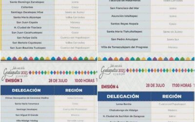 Dan a conocer la lista de delegaciones que participarán en la Guelaguetza 2025