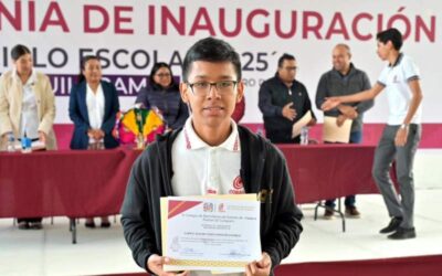 Estudiante del Cobao obtiene beca completa para estudiar en el ITESM