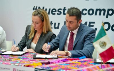 Firman Gobierno de Oaxaca y Banamex convenio para fortalecer al sector empresarial con financiamiento preferencial