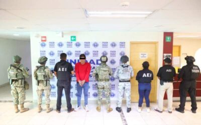 Fiscalía de Oaxaca, DEFENSA, SEMAR, GN y SSPC capturan a dos personas clave dentro de estructura criminal de célula delictiva en Juchitán de Zaragoza