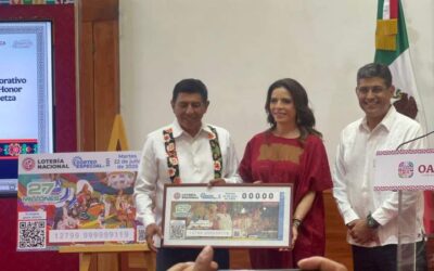 Habrá Billete de la Lotería Nacional alusiva a la Guelaguetza