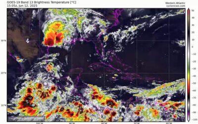 Informa Protección Civil sobre potencial ciclón tropical Cuatro-E frente a costas del Pacífico